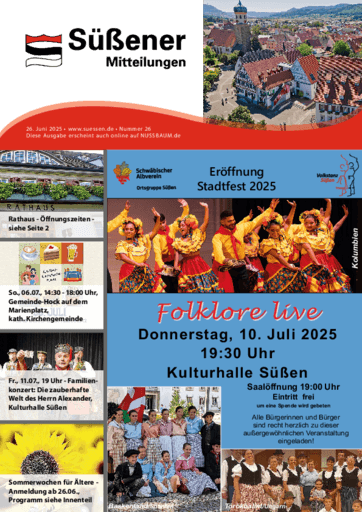 Ausgabe 26/2025 lesen