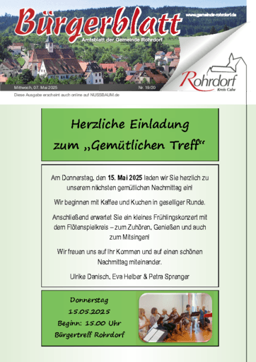 Ausgabe 19/2025 lesen