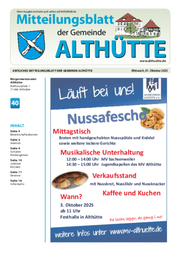 Ausgabe 40/2025 lesen
