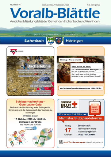 Ausgabe 41/2025 lesen