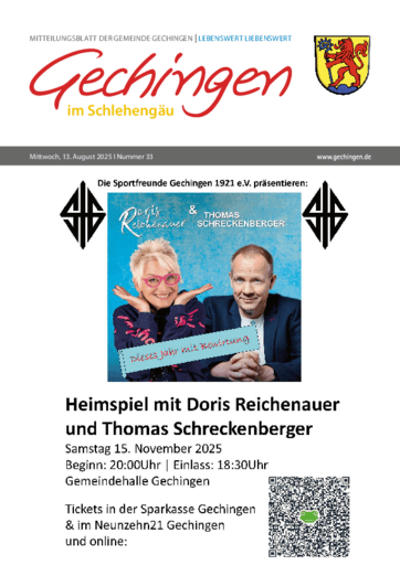 Ausgabe 33/2025 lesen