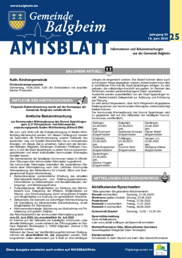Ausgabe 25/2025 lesen