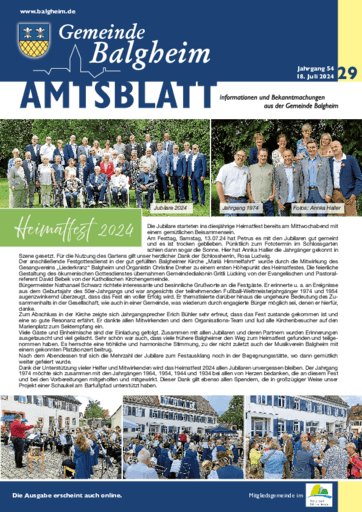 Ausgabe 29/2024 lesen