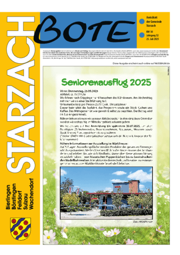 Ausgabe 30/2025 lesen