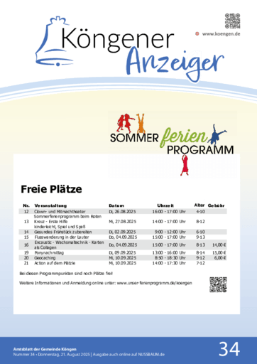 Ausgabe 34/2025 lesen