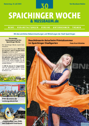 Ausgabe 30/2025 lesen