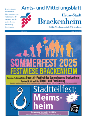 Ausgabe 29/2025 lesen