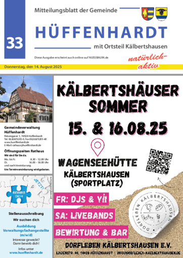 Ausgabe 33/2025 lesen