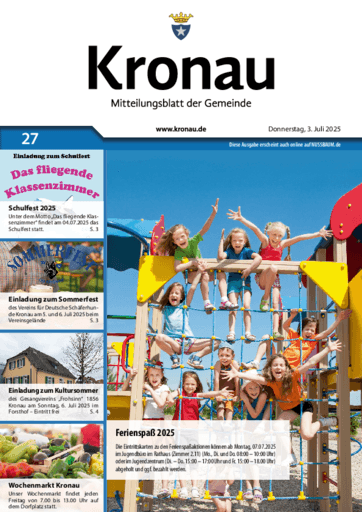 Ausgabe 27/2025 lesen
