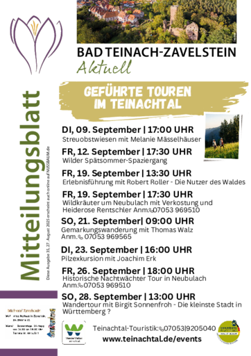 NUSSBAUM+ Premium - Bad Teinach-Zavelstein Aktuell