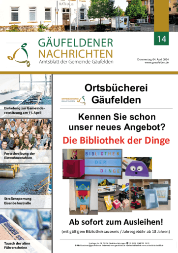 Ausgabe 14/2024 lesen