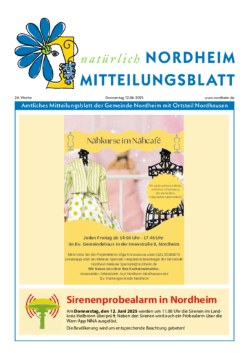 Ausgabe 24/2025 lesen