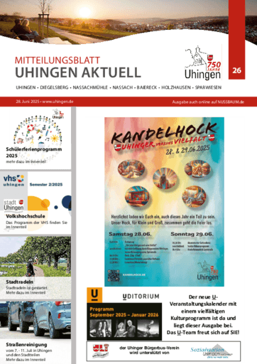 Ausgabe 26/2025 lesen