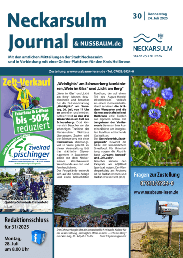 Ausgabe 30/2025 lesen