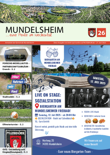 Ausgabe 26/2025 lesen