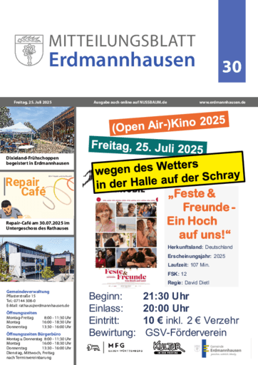 Ausgabe 30/2025 lesen