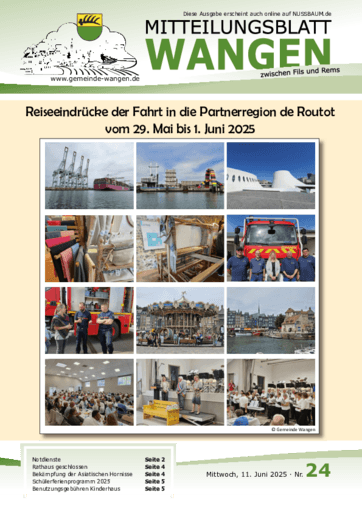 Ausgabe 24/2025 lesen