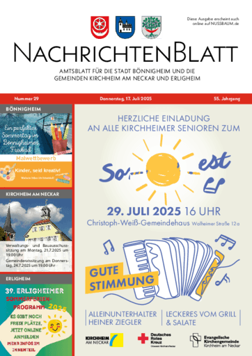 Ausgabe 29/2025 lesen
