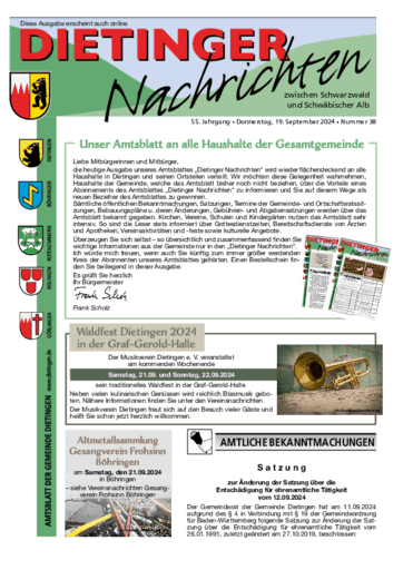Ausgabe 38/2024 lesen