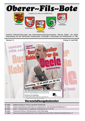 Ausgabe 14/2025 lesen