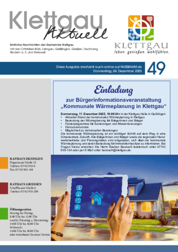 Ausgabe 49/2025 lesen