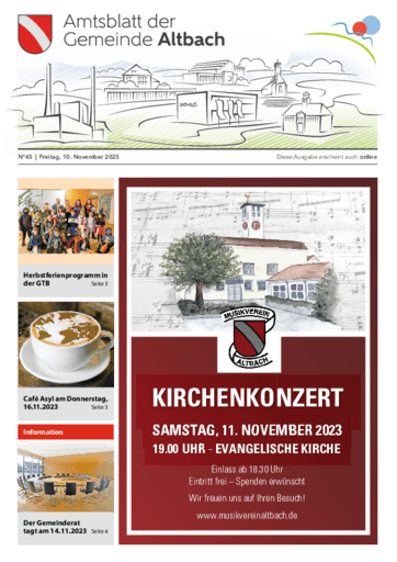 Ausgabe 45/2023 lesen
