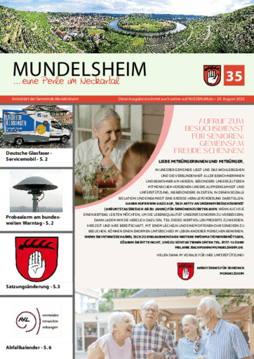 Ausgabe 35/2025 lesen