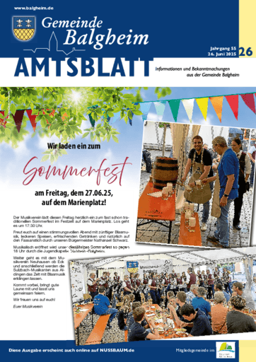 Ausgabe 26/2025 lesen