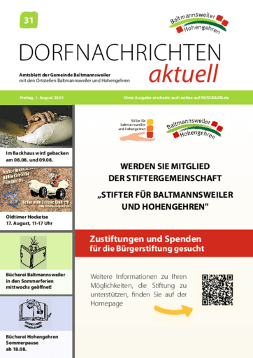 Ausgabe 31/2025 lesen