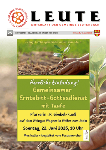 Ausgabe 25/2025 lesen