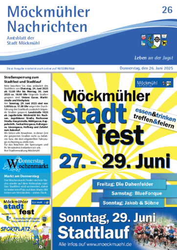 Ausgabe 26/2025 lesen