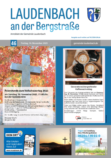 Ausgabe 46/2025 lesen