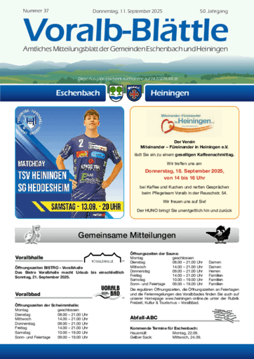 Ausgabe 37/2025 lesen