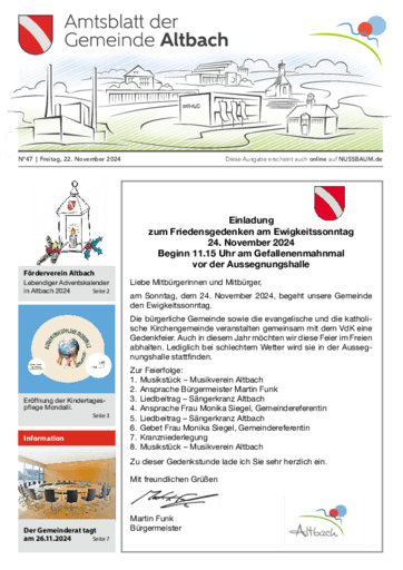 Ausgabe 47/2024 lesen